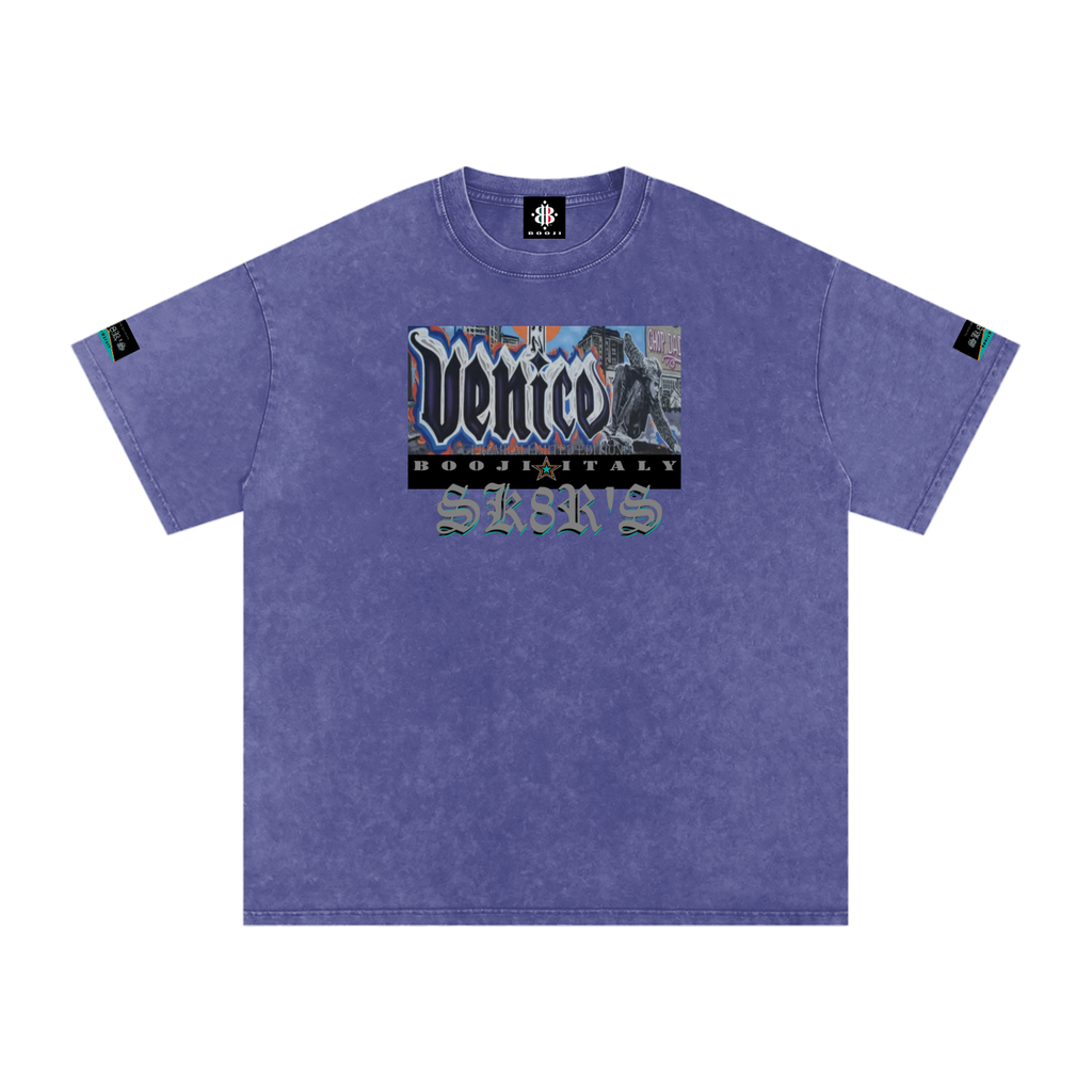 BOOJI ITALY SK8R'S COLLECTION SNOW WASHED T-SHIRT