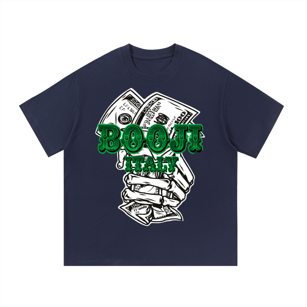 BOOJI ITALY "SUPER POSITION" THICK COTTON T-SHIRT
