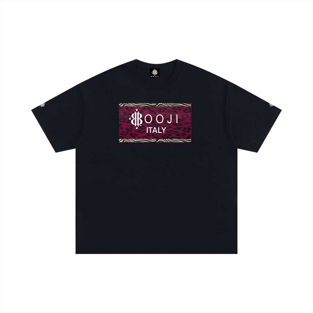BOOJI ITALY WILD INFLUENCE COLLECTION LOGO COTTON T-SHIRT