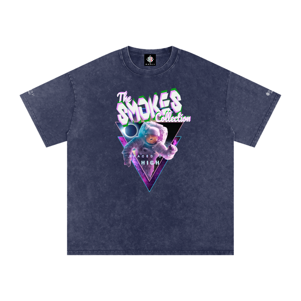 BOOJI ITALY SMOKES COLLECTION SNOW WASHED T-SHIRT