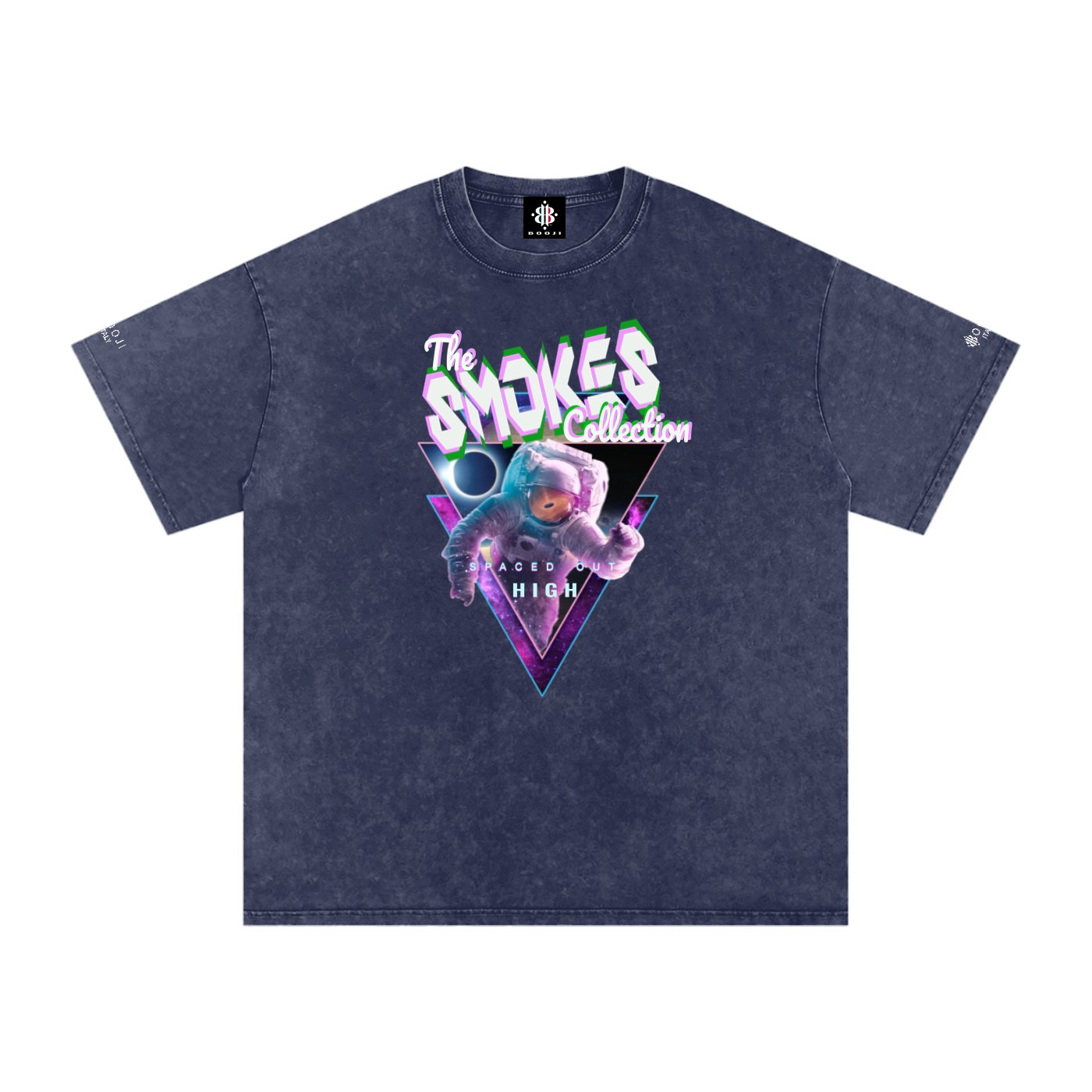 BOOJI ITALY SMOKES COLLECTION SNOW WASHED T-SHIRT