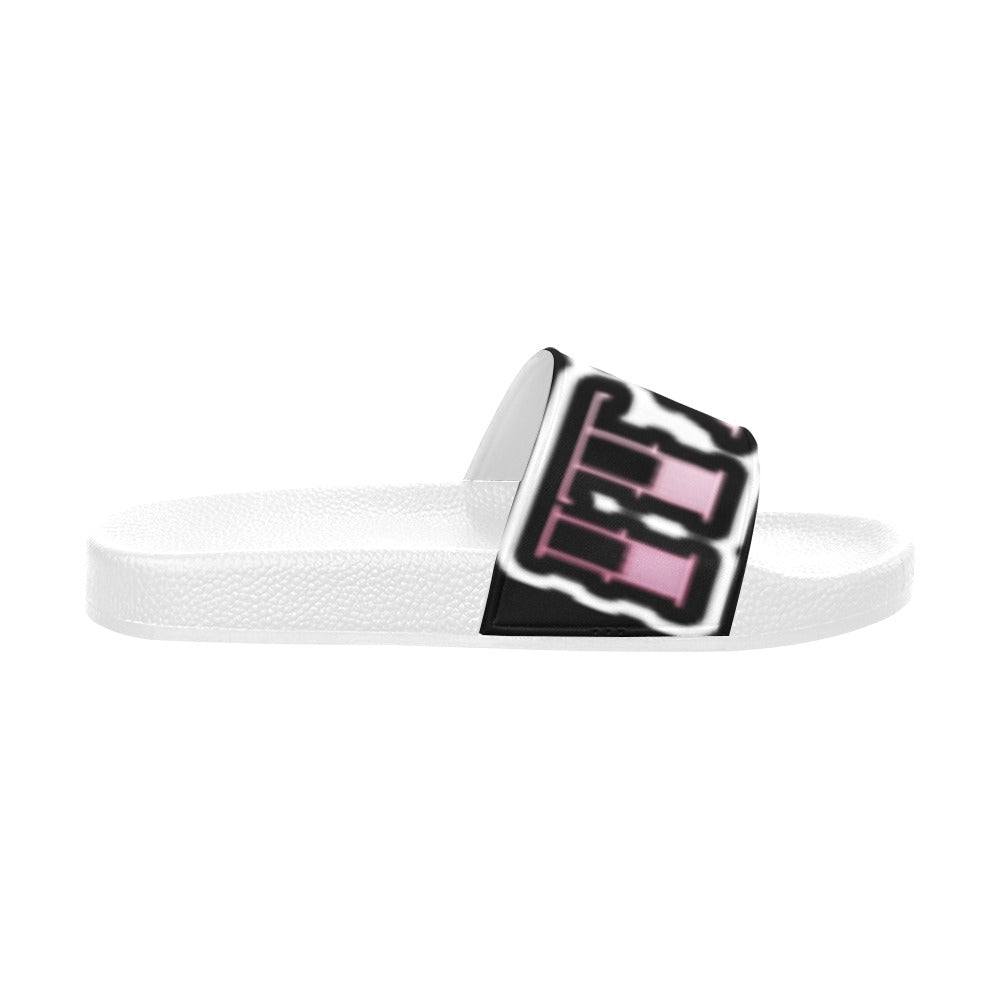 BOOJI INVERT TATTOO LOGO SLIDES Men's Slide Sandals(Model 057)