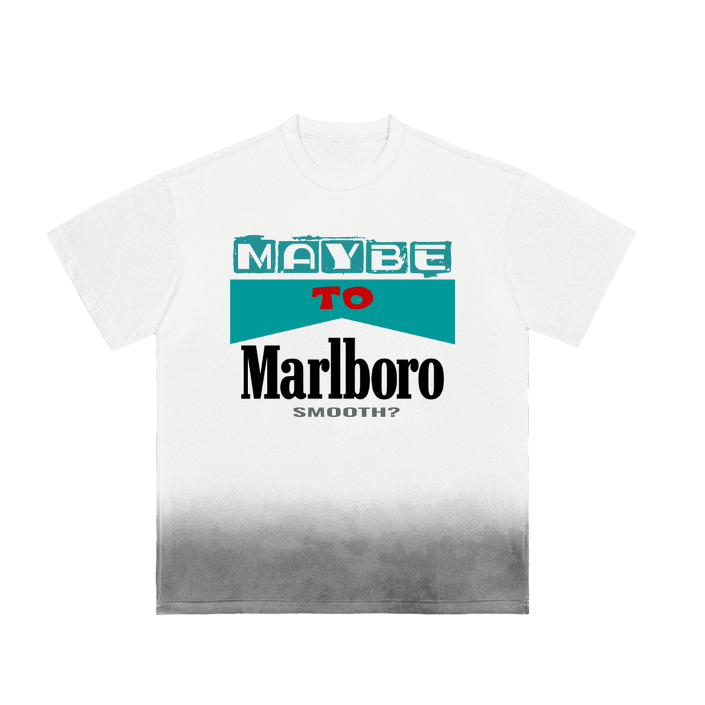 BOOJI ITALY "MAYBE TO MARLBORO, SMOOTH?" SUNFADED T-SHIRT