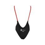 BOOJI ITALY SWIMWEAR COLLECTION 4 EVER $ LOGO LOW CUT BACKLESS ONE PIECE SWIMSUIT