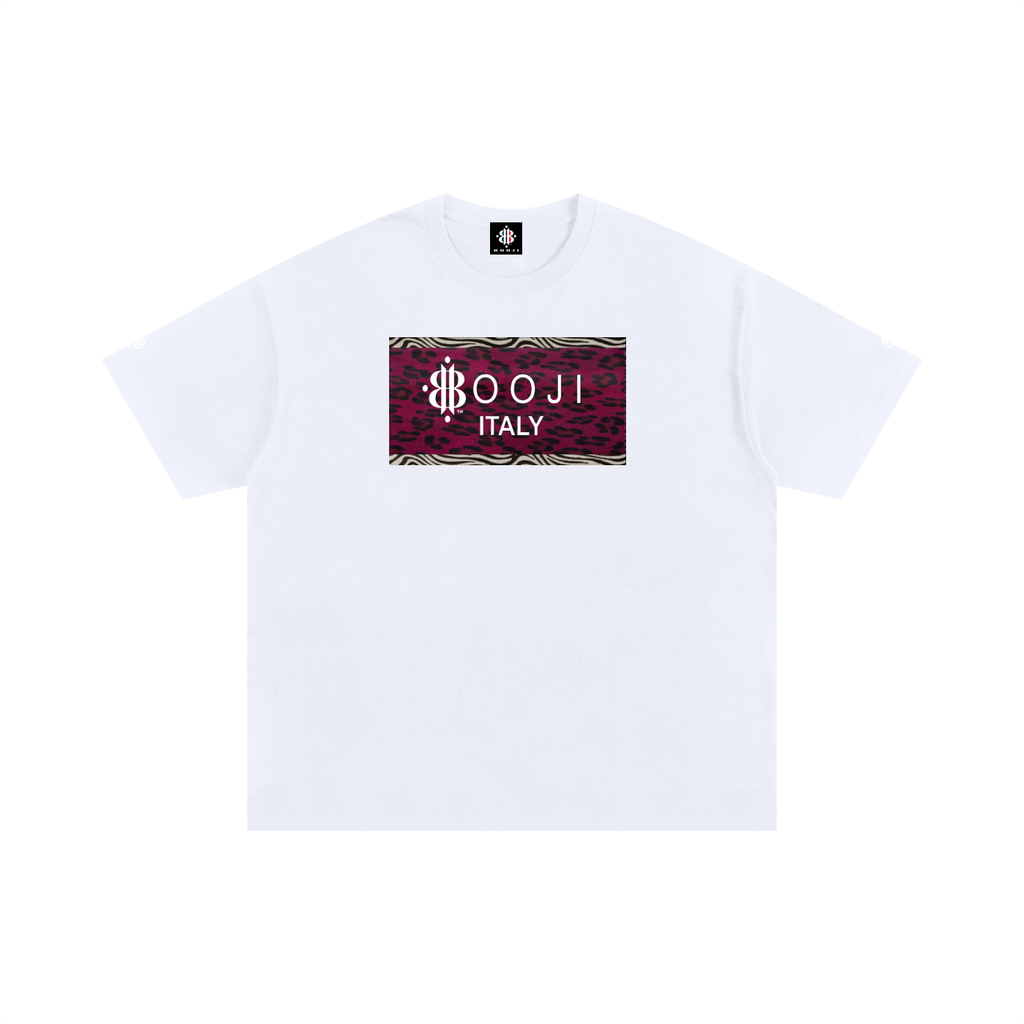 BOOJI ITALY WILD INFLUENCE COLLECTION LOGO COTTON T-SHIRT