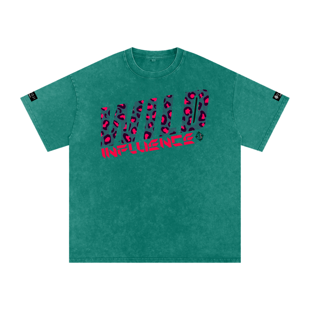 BOOJI ITALY "WILD INFLUENCE" SNOW WASHED T-SHIRT