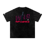 BOOJI ITALY WILD INFLUENCE KNIFED SNOW WASHED T-SHIRT