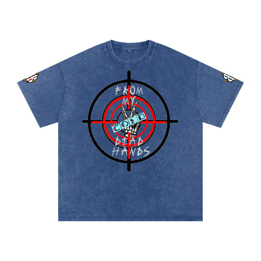 BOOJI ITALY CLICK BANG COLLECTION MENS SNOW WASHED T-SHIRT