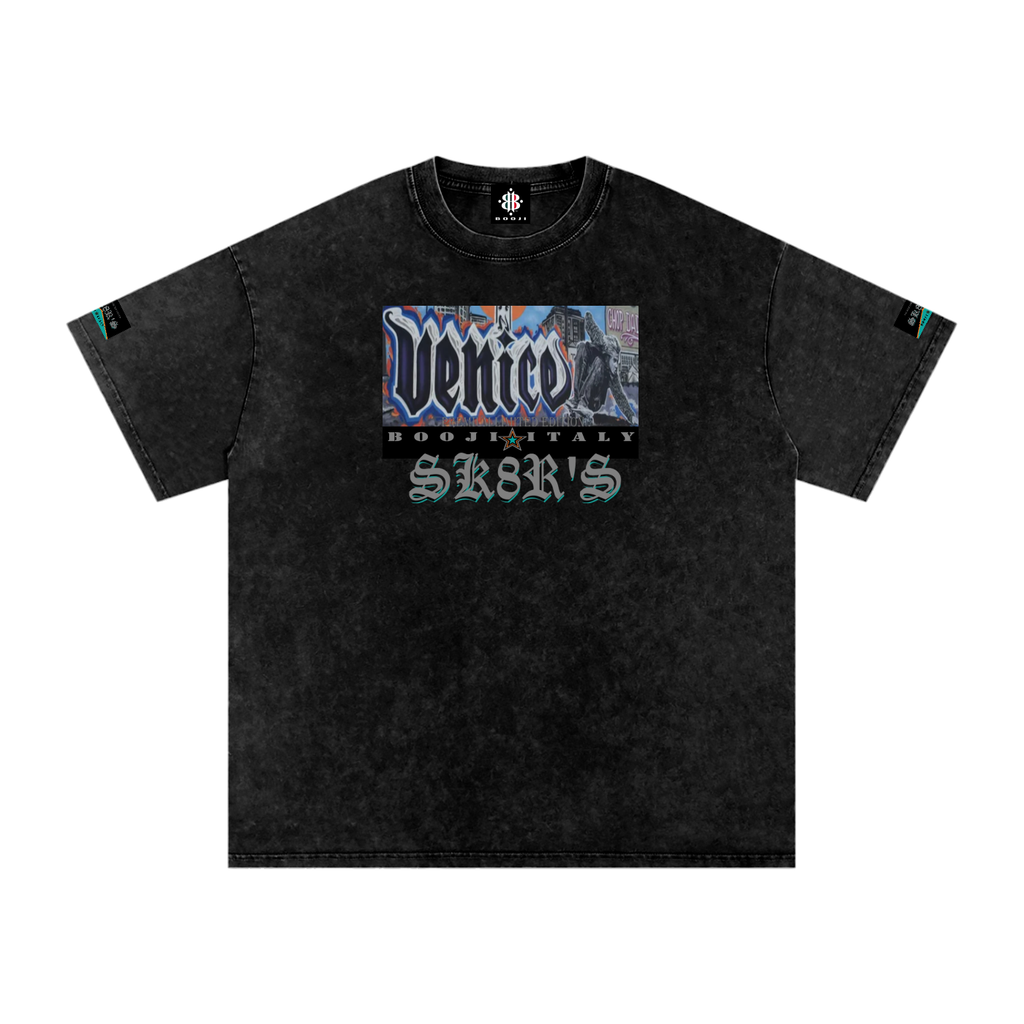 BOOJI ITALY SK8R'S COLLECTION SNOW WASHED T-SHIRT