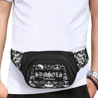 BOOJI ITALY SYMBOLS COLLECTION BLACK WAIST BAG