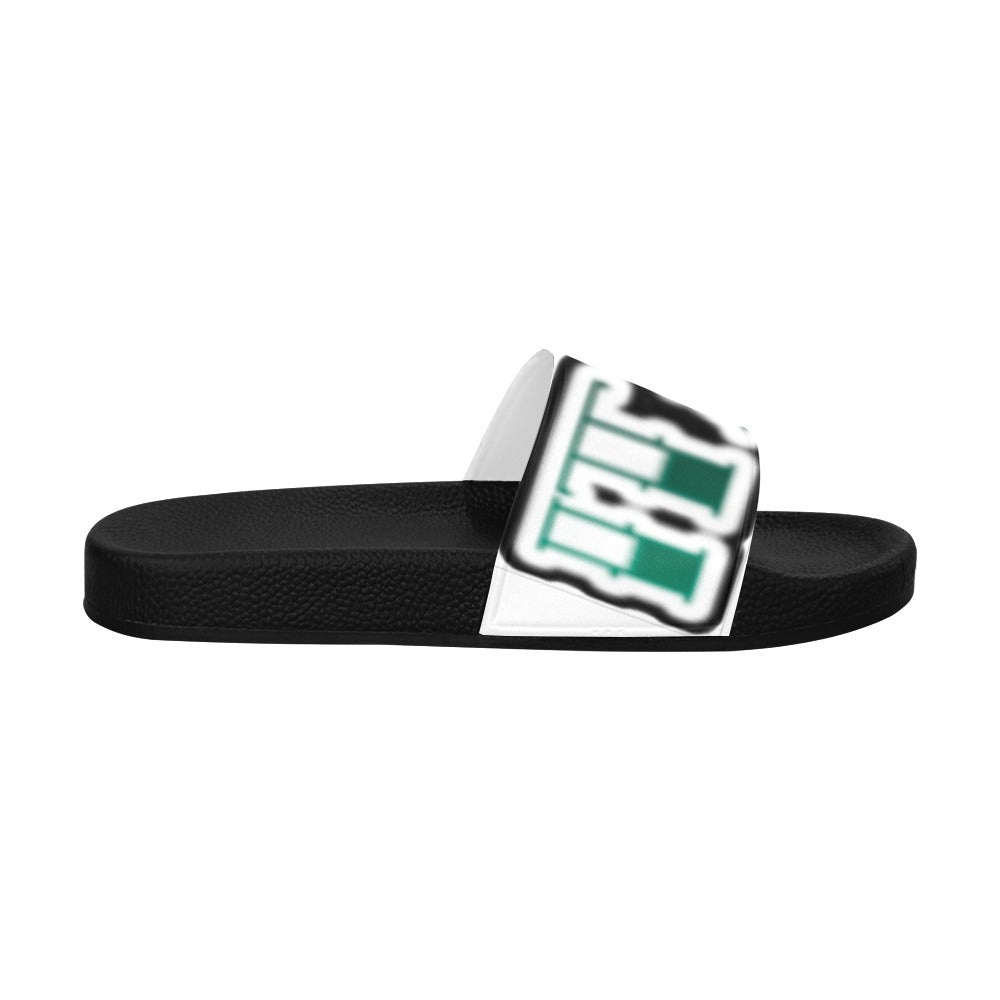 BOOJI TATTOO LOGO SLIDES Women's Slide Sandals(Model 057)