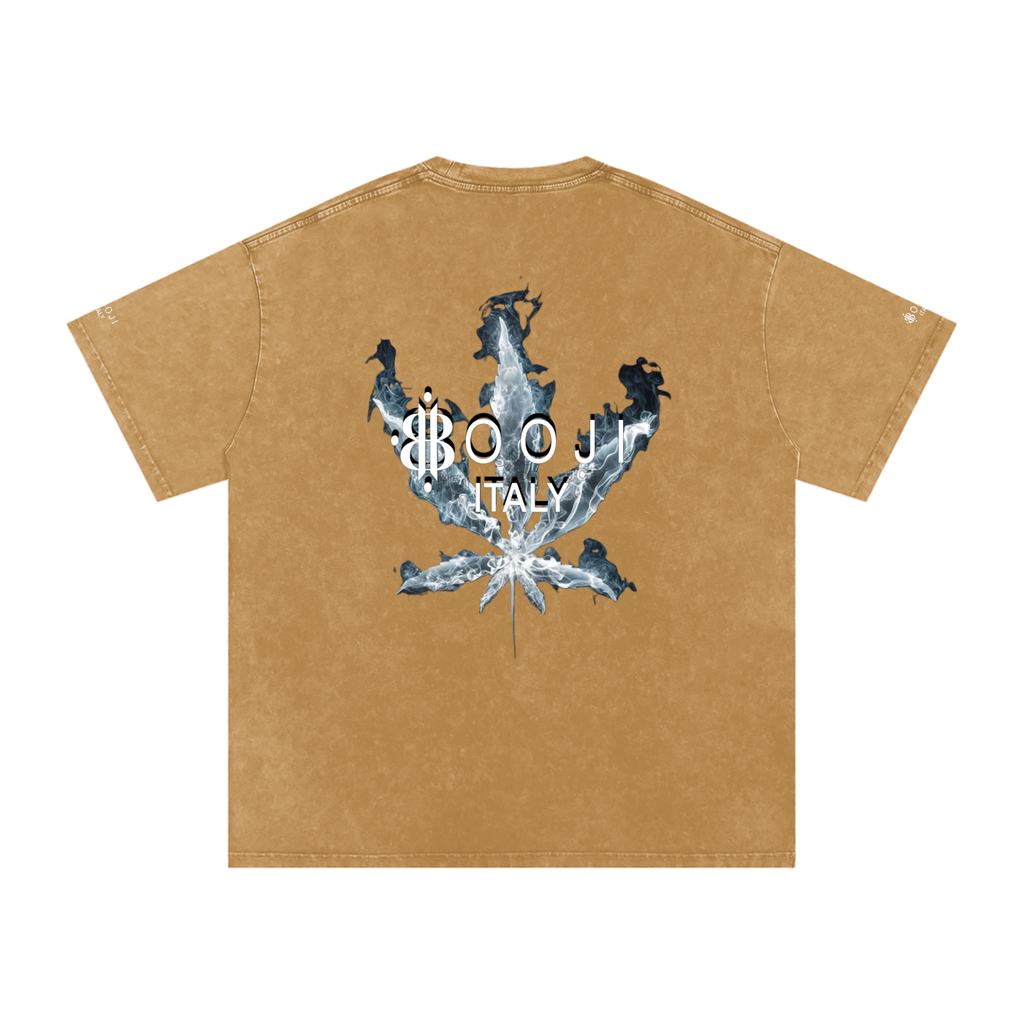 BOOJI ITALY SMOKES COLLECTION SNOW WASHED T-SHIRT