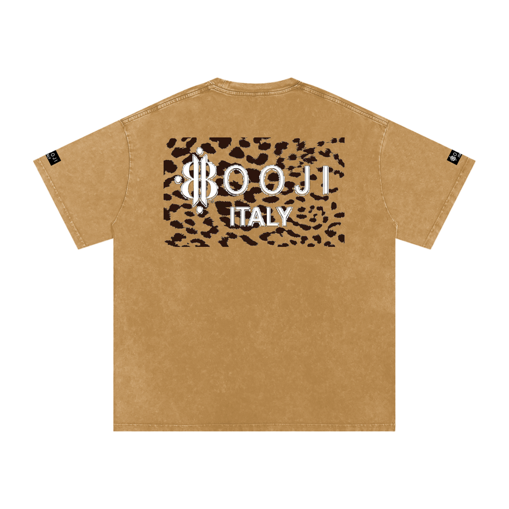 BOOJI ITALY "SAVAGE HEROES" SNOW WASHED T-SHIRT