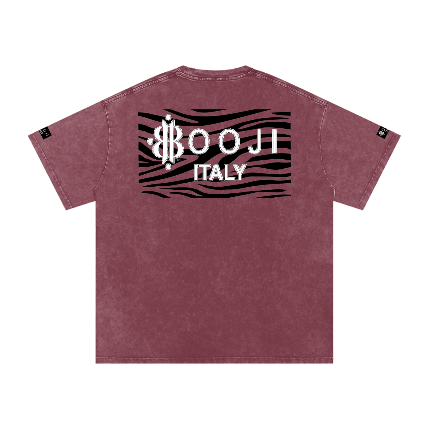 BOOJI ITALY "WILD INFLUENCE" SNOW WASHED T-SHIRT
