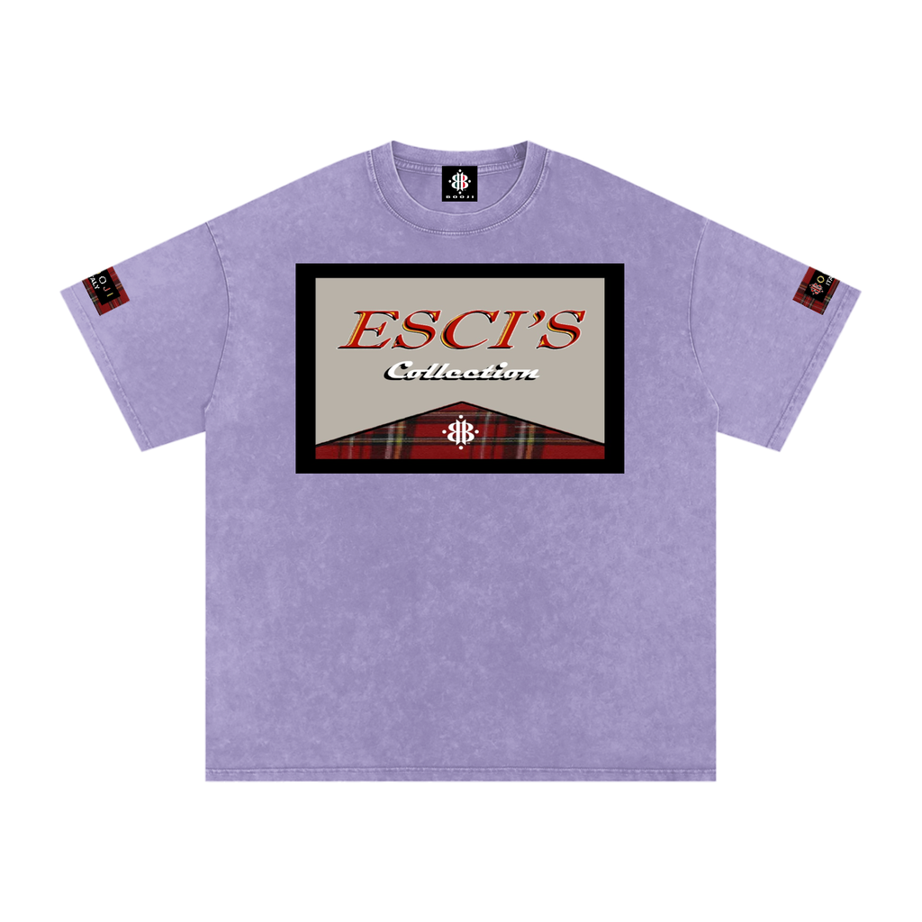 BOOJI ITALY ESCI'S COLLECTION SNOW WASHED T-SHIRT