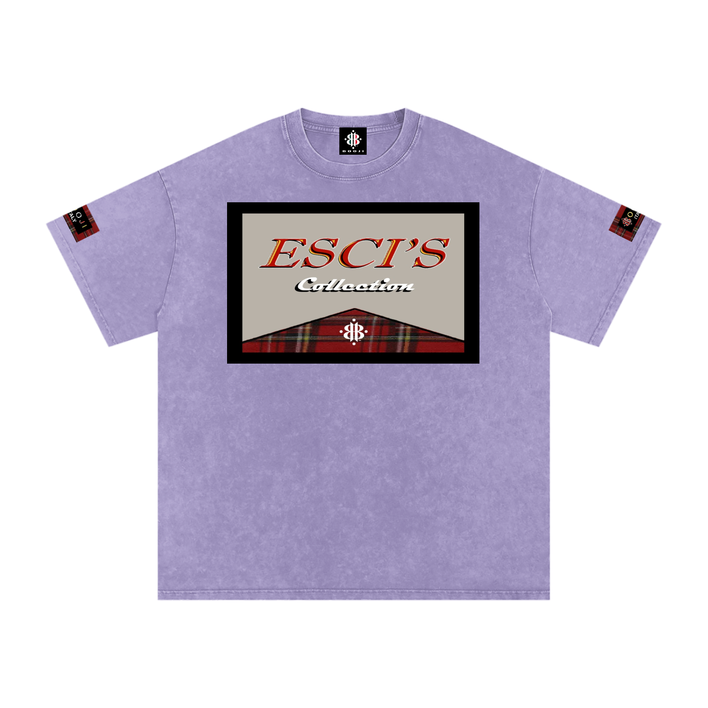 BOOJI ITALY ESCI'S COLLECTION SNOW WASHED T-SHIRT