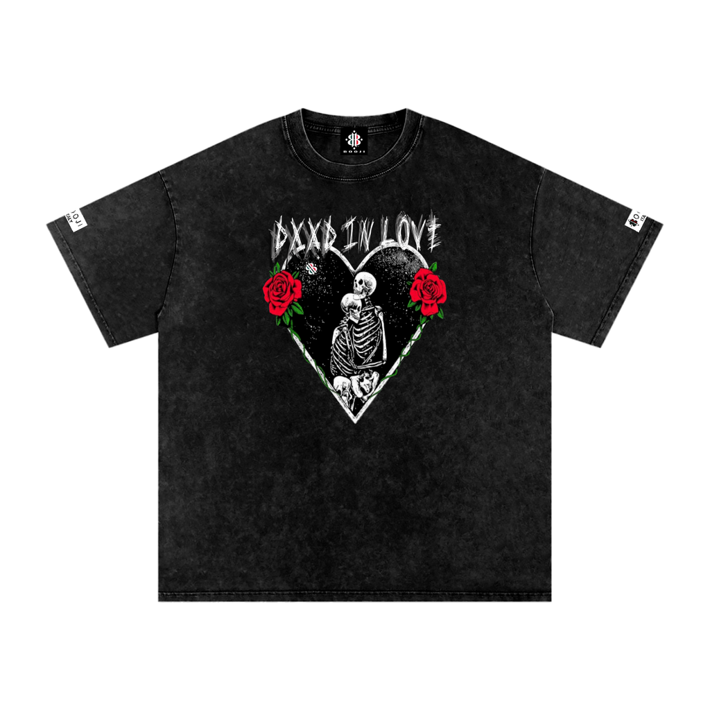 BOOJI ITALY DXXD IN LOVE SNOW WASHED T-SHIRT