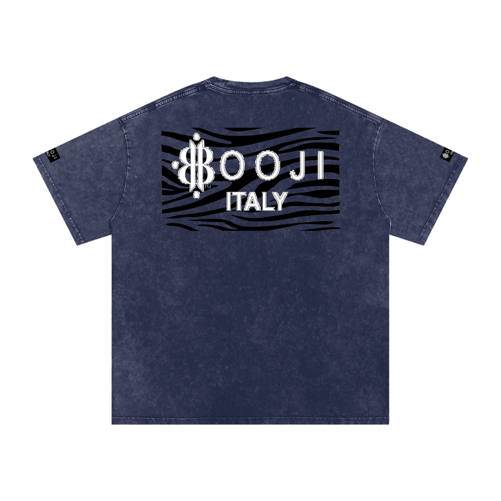 BOOJI ITALY "WILD INFLUENCE" SNOW WASHED T-SHIRT