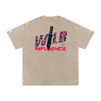 BOOJI ITALY WILD INFLUENCE KNIFED SNOW WASHED T-SHIRT