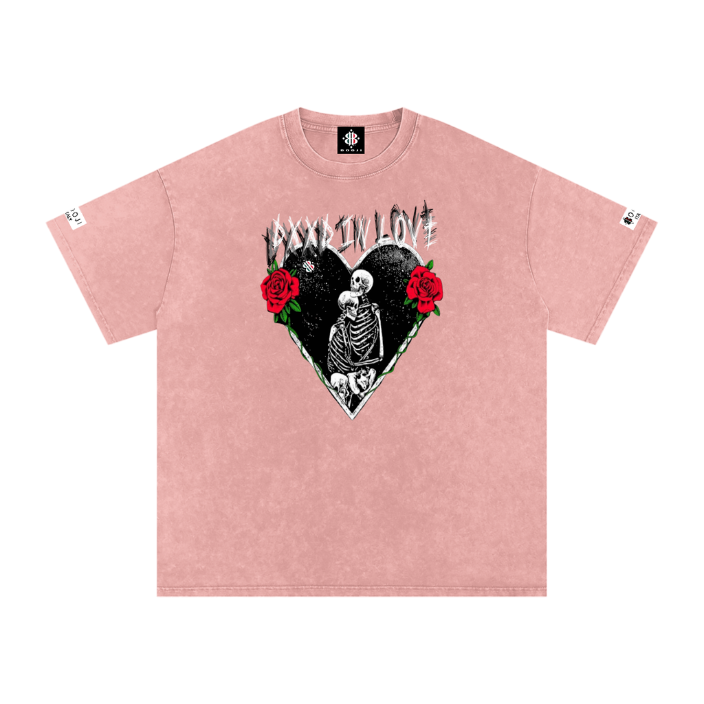 BOOJI ITALY DXXD IN LOVE SNOW WASHED T-SHIRT