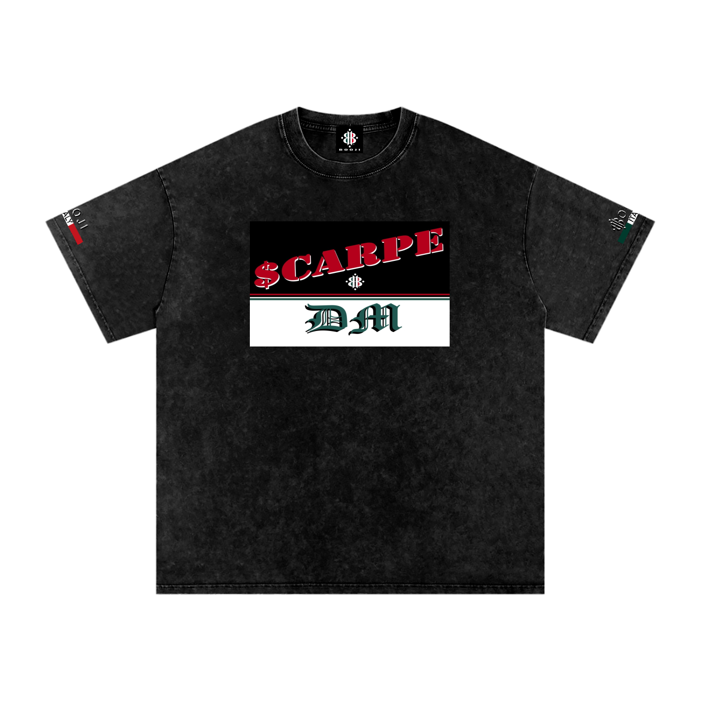 BOOJI ITALY SCARPE DM COLLECTION SNOW WASHED T-SHIRT