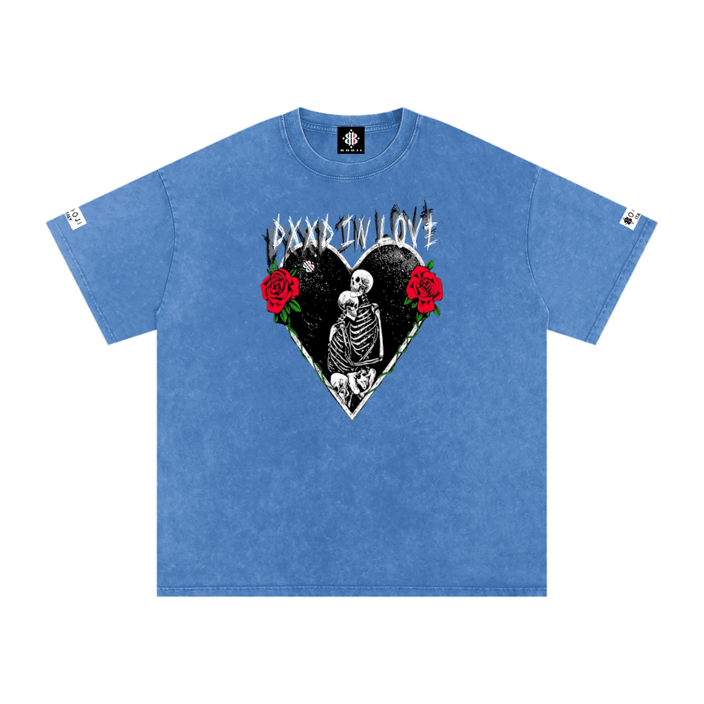 BOOJI ITALY DXXD IN LOVE SNOW WASHED T-SHIRT
