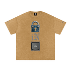 BOOJI ITALY LOCK IN COLLECTION SNOW WASHED T-SHIRT