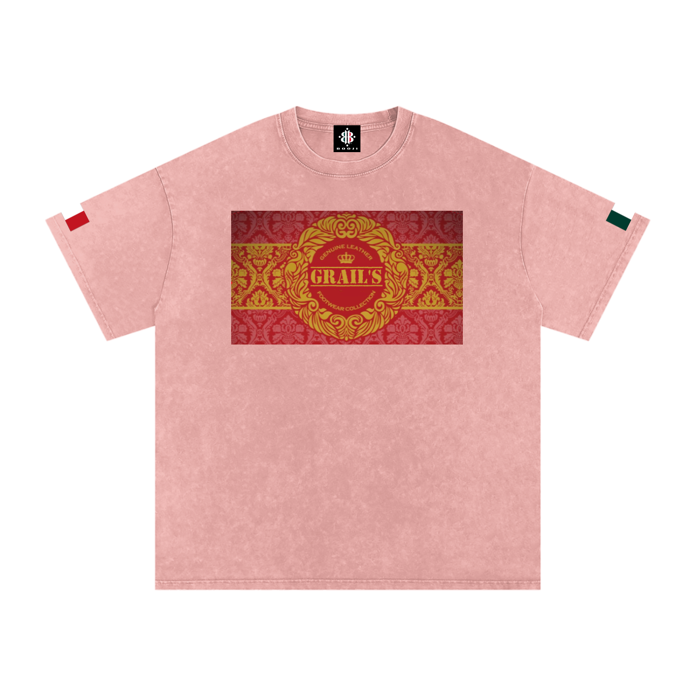 BOOJI ITALY GRAIL'S COLLECTION SNOW WASHED T-SHIRT