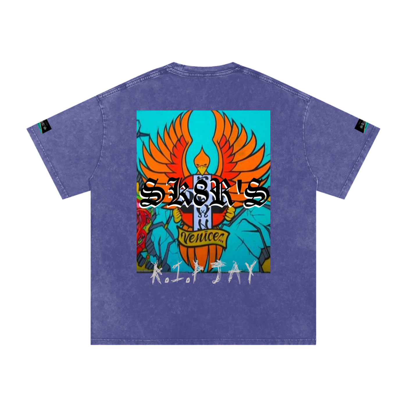 BOOJI ITALY SK8R'S COLLECTION SNOW WASHED T-SHIRT