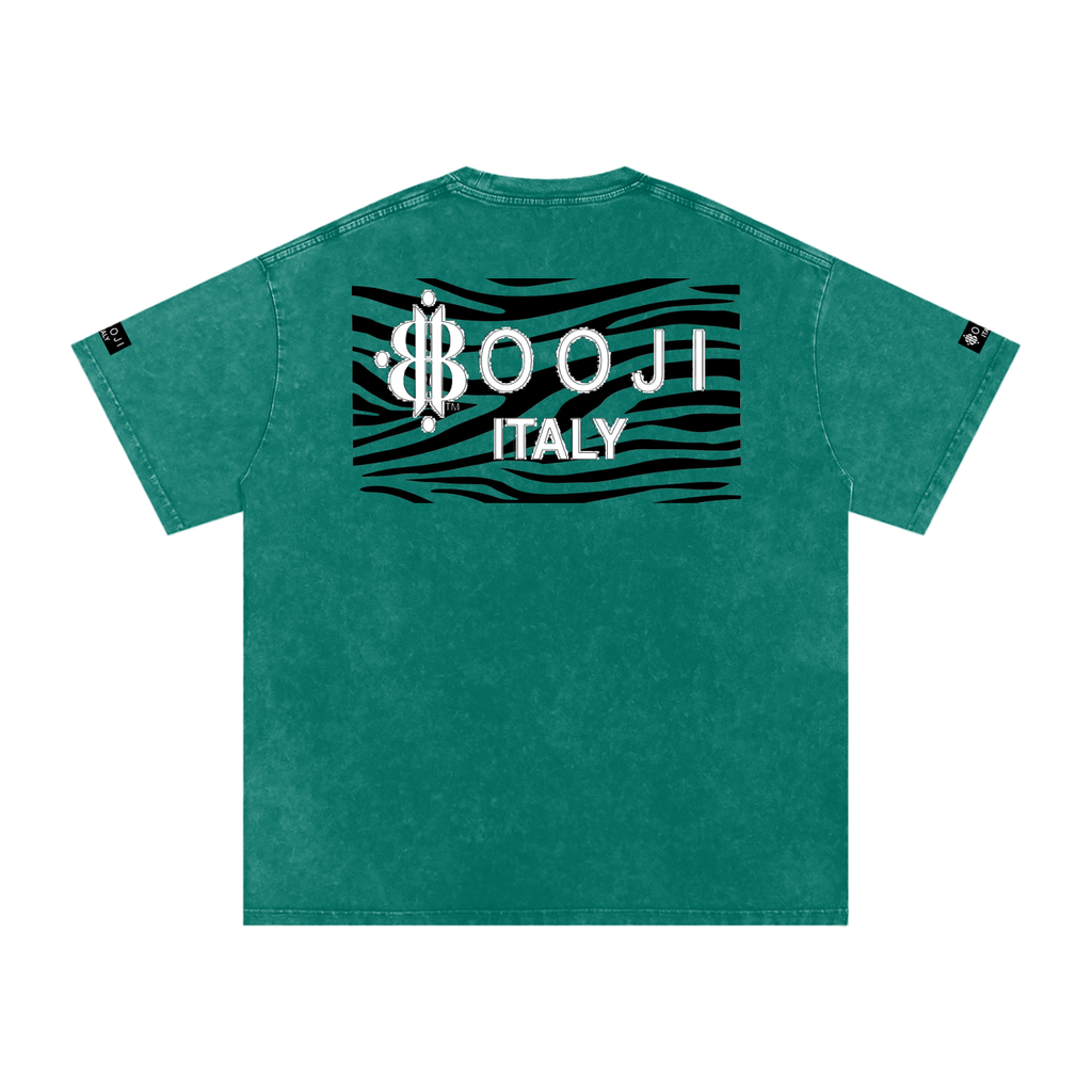 BOOJI ITALY "WILD INFLUENCE" SNOW WASHED T-SHIRT