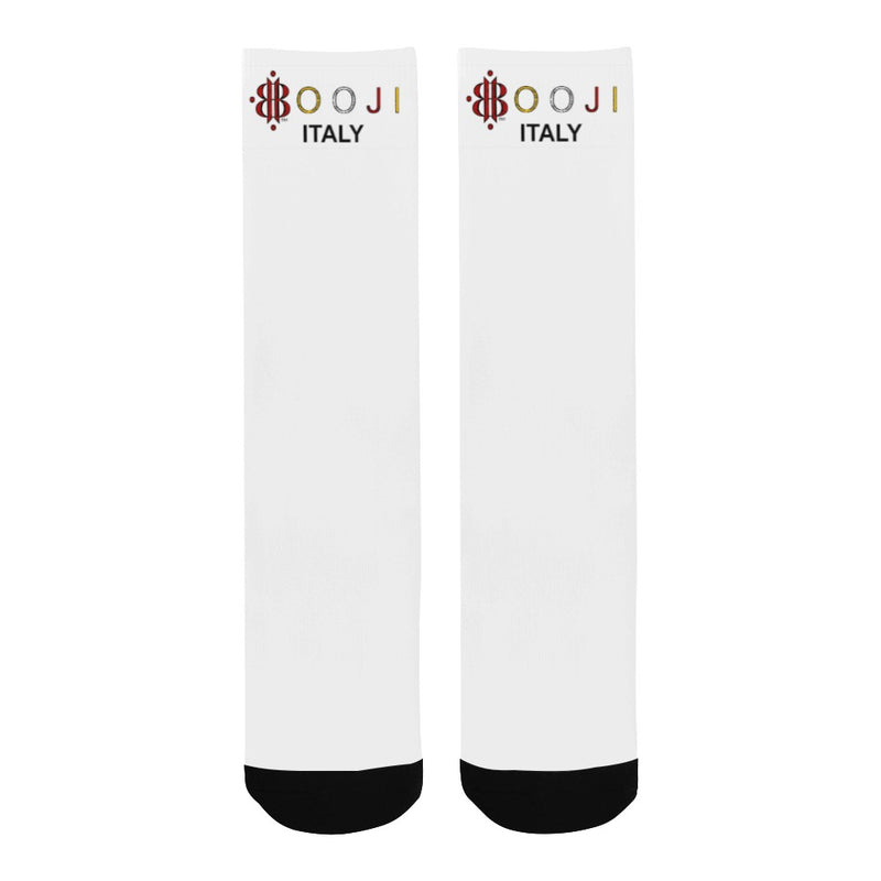 BOOJI ITALY ESCI'S COLLECTION WHITE TUBE SOCKS