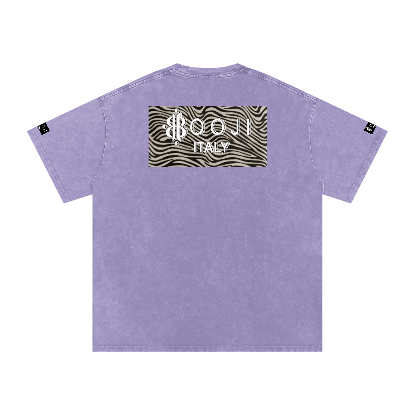 BOOJI ITALY WILD INFLUENCE Z-BACK SNOW WASHED T-SHIRT