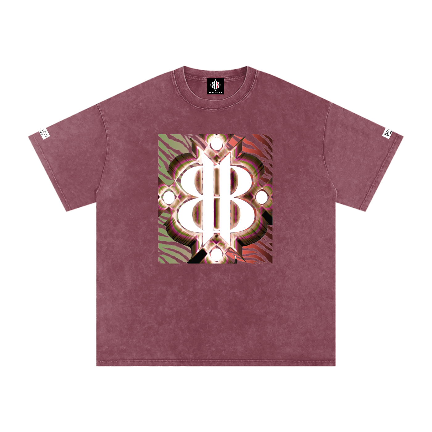BOOI ITALY WILD INFLUENCE KNIFED SNOW WASHED T-SHIRT
