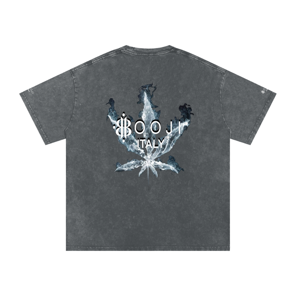 BOOJI ITALY SMOKES COLLECTION SNOW WASHED T-SHIRT