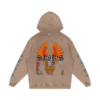 BOOJI ITALY SK8R'S COLLECTION SNOW WASHED HOODIE