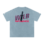 BOOJI ITALY WILD INFLUENCE KNIFED SNOW WASHED T-SHIRT