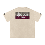 BOOJI ITALY WILD INFLUENCE COLLECTION SNOW WASHED T-SHIRT