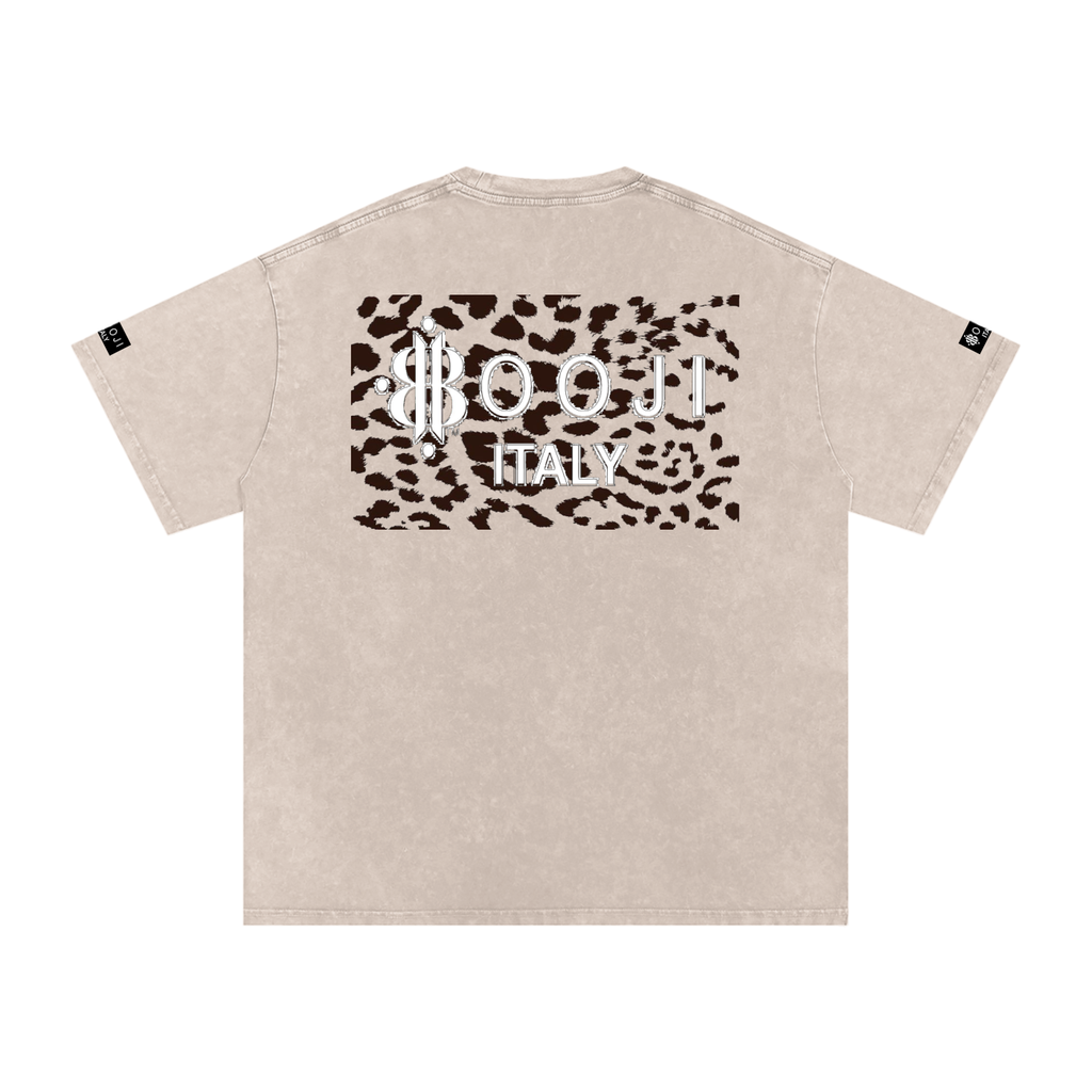 BOOJI ITALY "SAVAGE HEROES" SNOW WASHED T-SHIRT