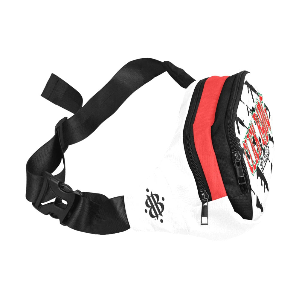 BOOJI ITALY CLICK BANG COLLECTION WHITE WAIST BAG