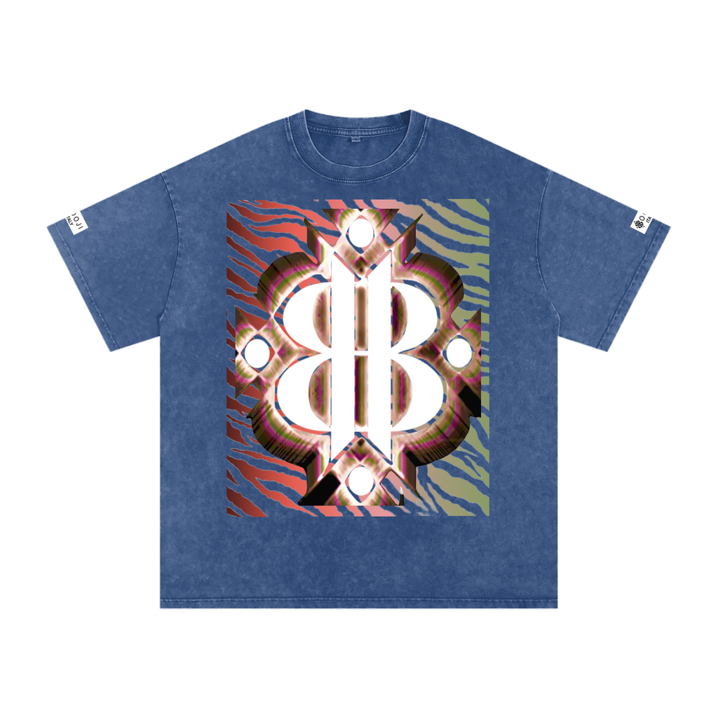 BOOJI ITALY WILD INFLUENCE KNIFE SNOW WASHED T-SHIRT