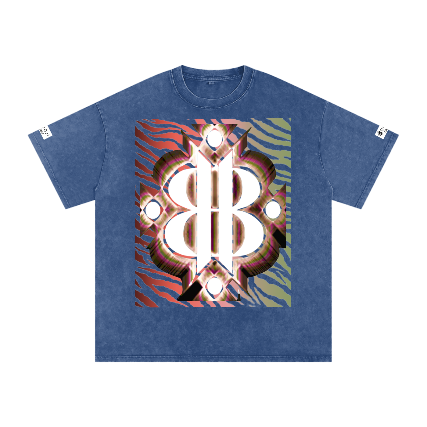 BOOJI ITALY WILD INFLUENCE KNIFE SNOW WASHED T-SHIRT