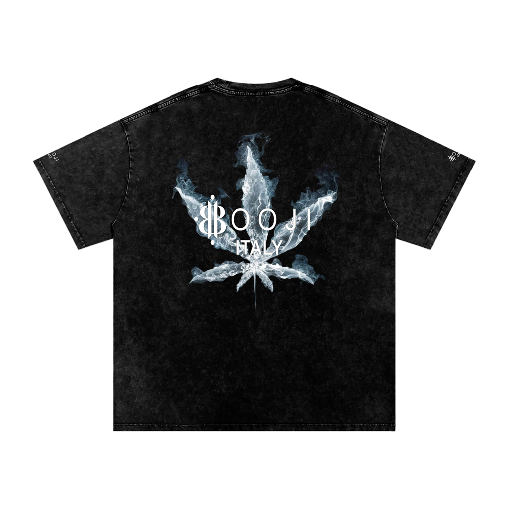 BOOJI ITALY "SMOKES COLLECTION" SNOW WASHED T-SHIRT