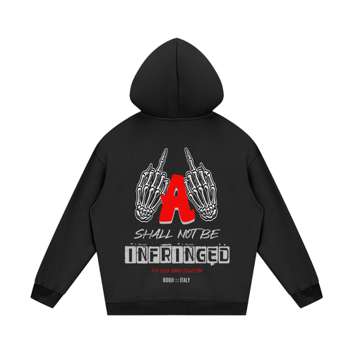 BOOJI ITALY "CLICK BANG COLLECTION" FLEECE HOODIE
