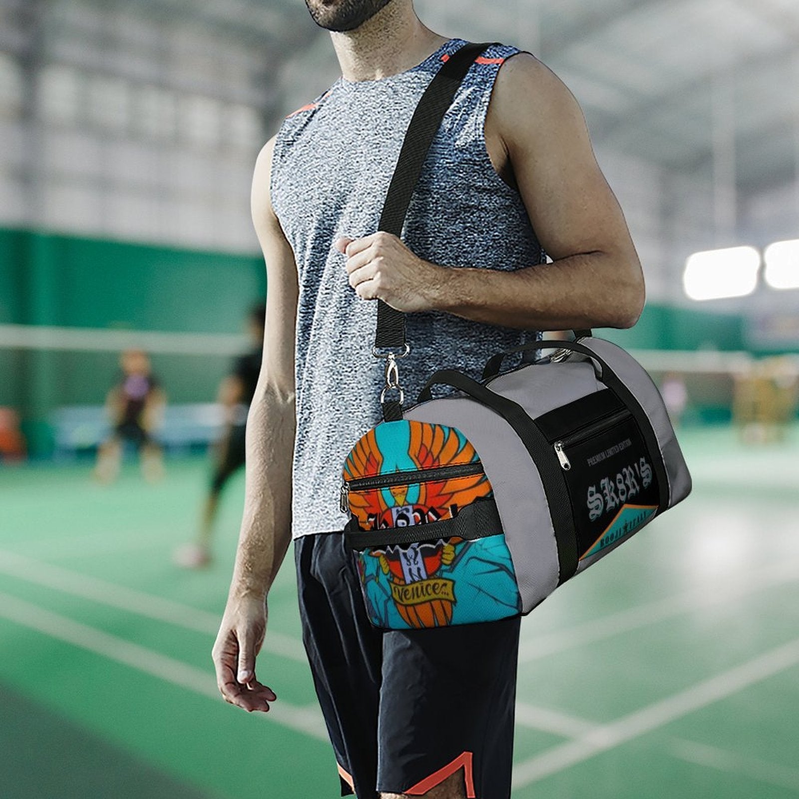 BOOJI ITALY SK8R'S COLLECTION DELUXE DUFFEL BAG
