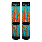 BOOJI ITALY SK8R'S COLLECTION DOGTOWN MEN'S BLACK SOCKS