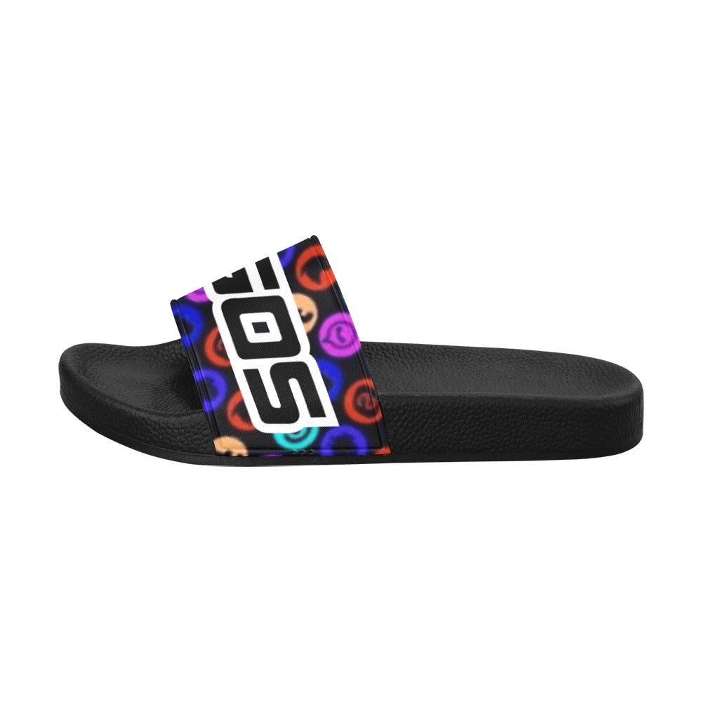 BOOJI ITALY "LOGOS COLLECTION" INVERTS MENS SLIDES