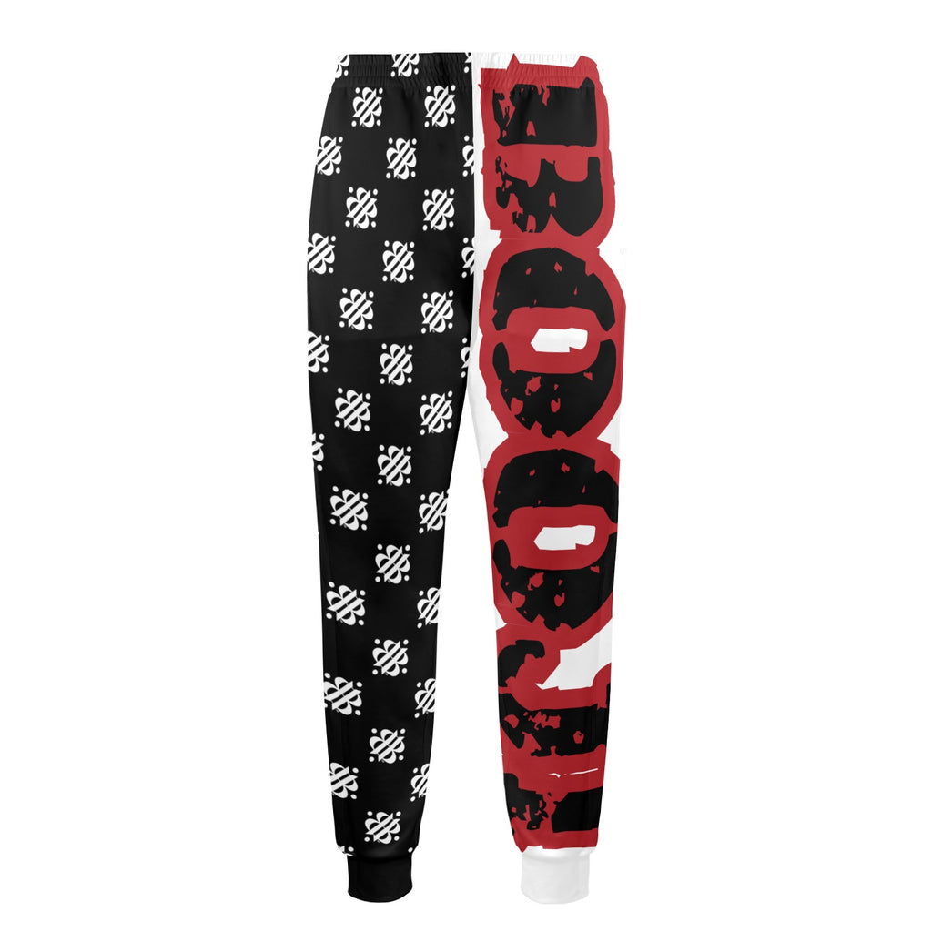 BOOJI LOGO ICON JOGGING PANTS Men's Casual Track Pants (Model L72)