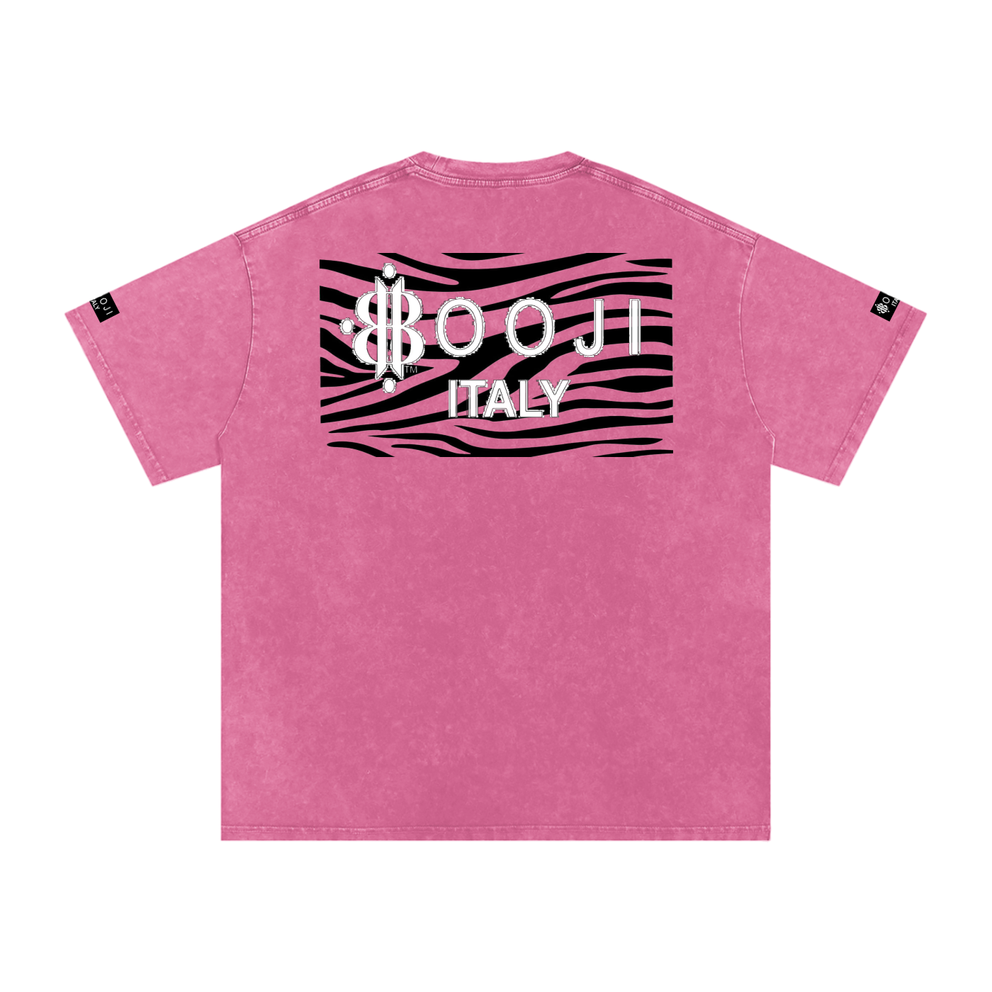 BOOJI ITALY "WILD INFLUENCE" SNOW WASHED T-SHIRT