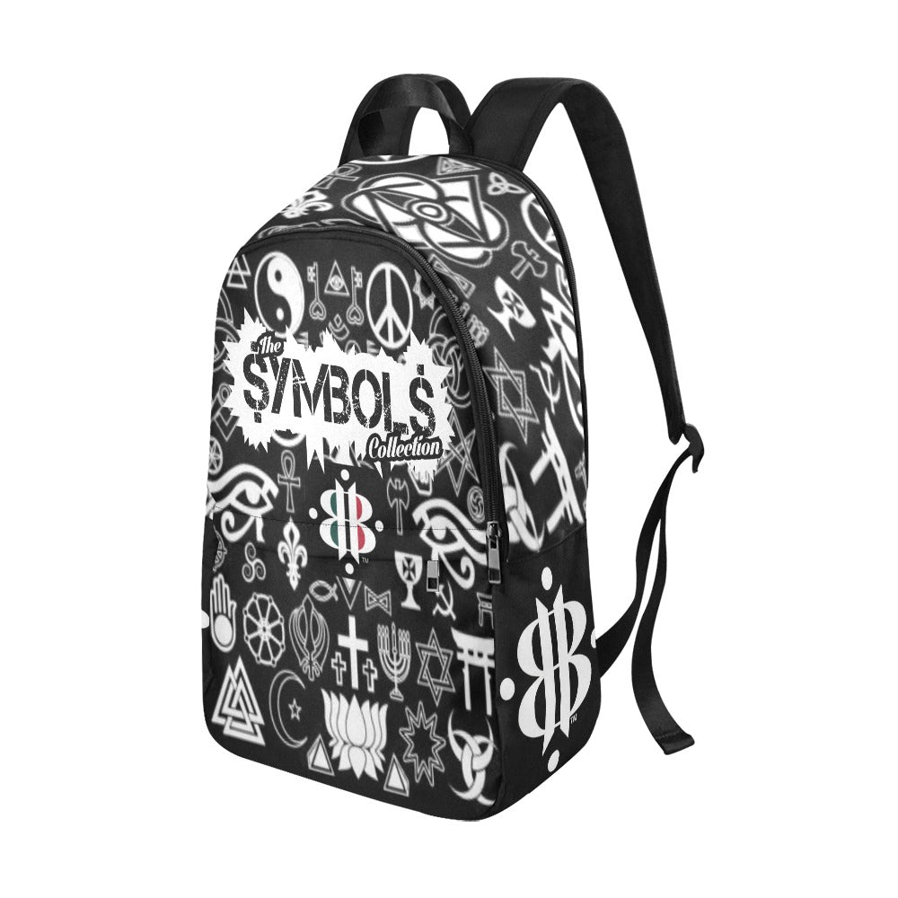 BOOJI ITALY "SYMBOLS COLLECTION" BLACK CASUAL BACKPACK