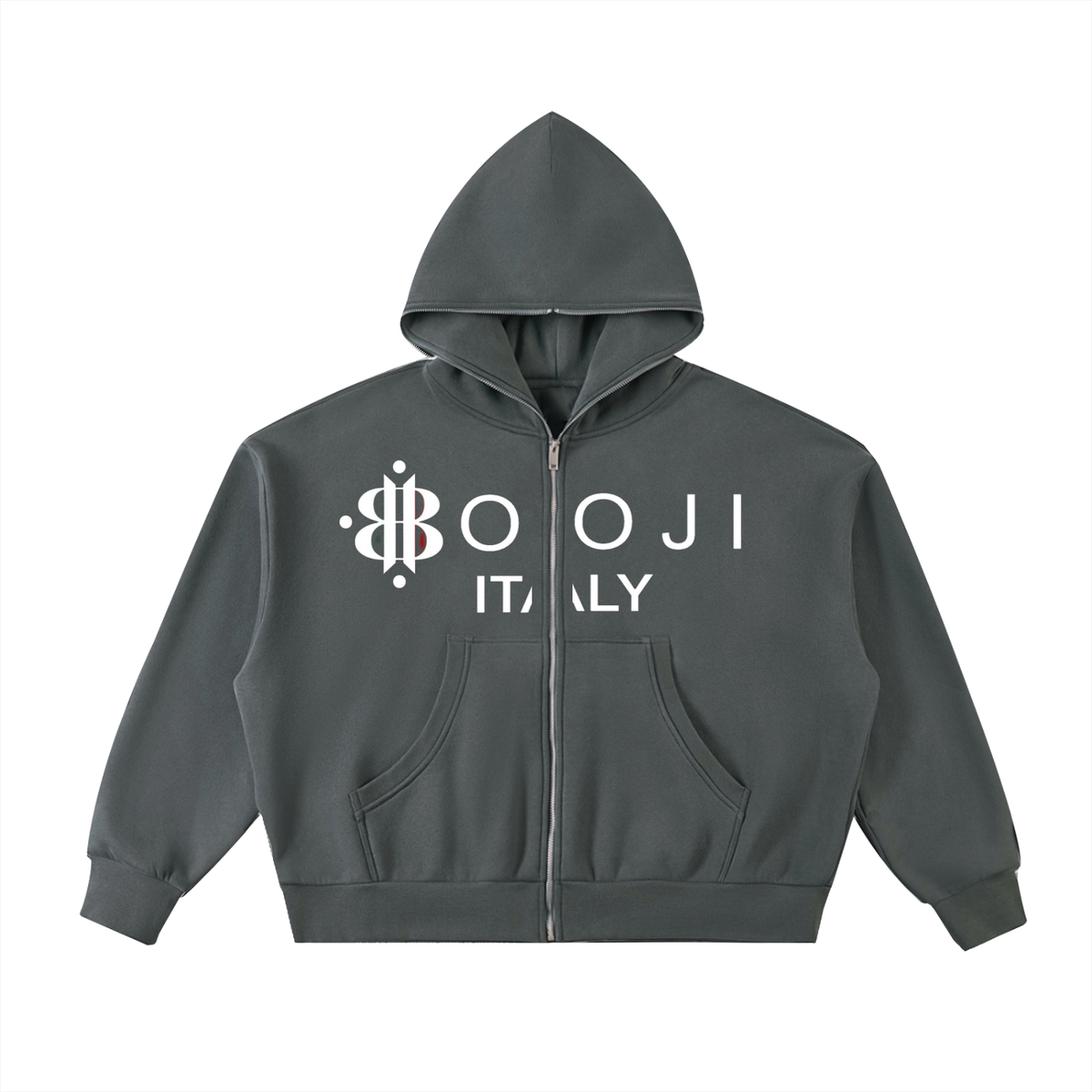 BOOJI ITALY OZS COLLECTION MEN'S FULL-ZIP HOODIE